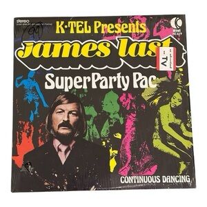 James Last Super Party Pac K-Tel Vinyl LP Continuous Dancing Canada